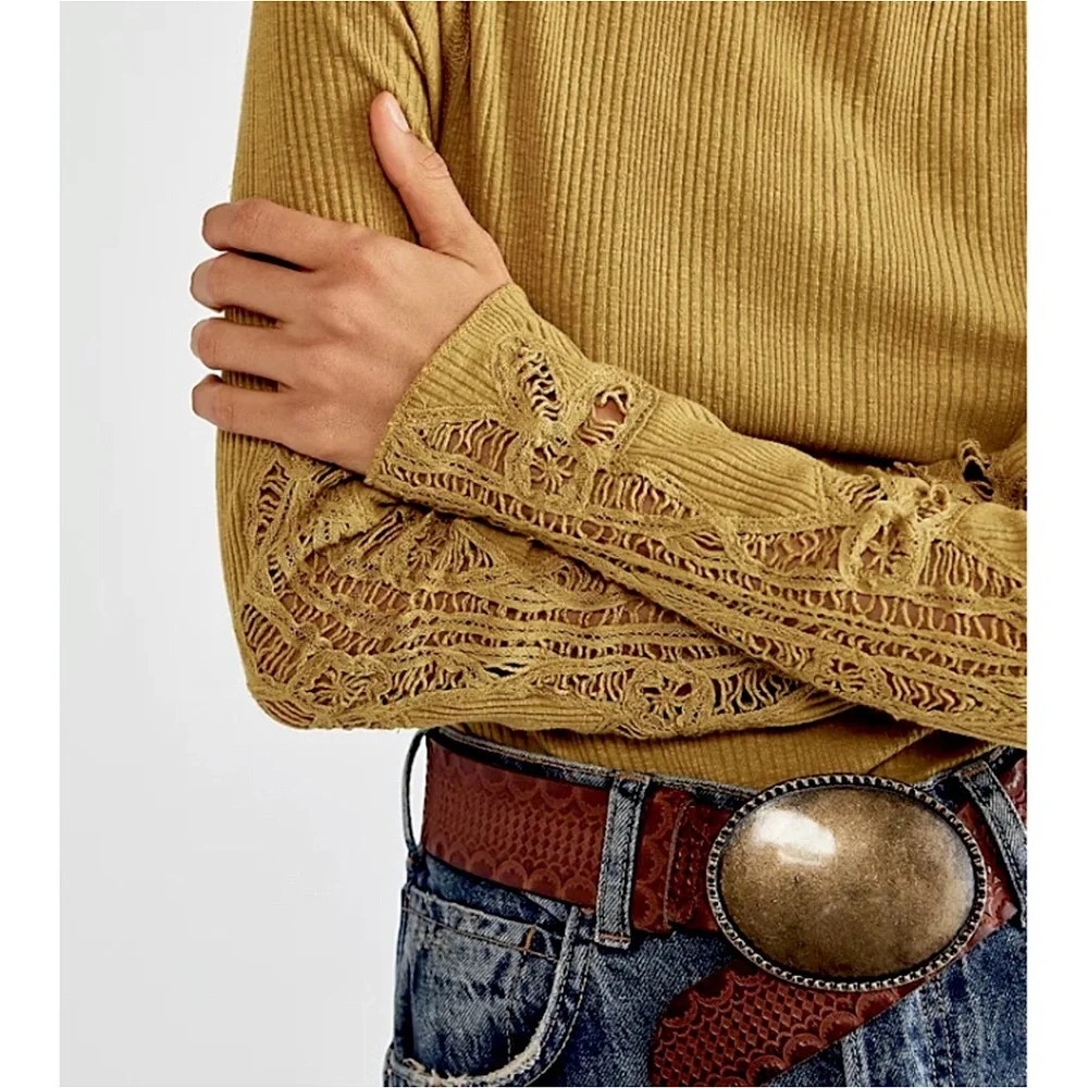 Free People Ready To Go Cuff Top